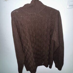 Brioni Brown Cashmere Sweater